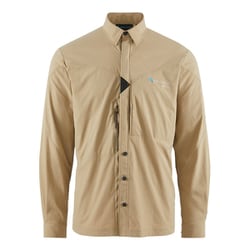 ガルム ロングスリーヴ シャツ Garm LS Shirt M's 10171 110 Khaki Sサイズ [アウトドア シャツ メンズ]