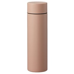 シンプル サーモステンレスボトル 370ml スモークピンク TS-1753-040