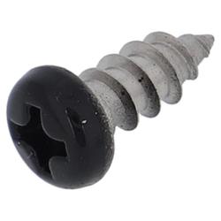 ステンレスタッピングナベ頭 頭部黒塗装4x10 入数100入 69-705