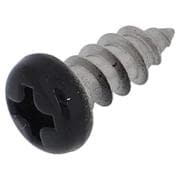 69-705 [ステンレスタッピングナベ頭 頭部黒塗装4x10 入数100入]