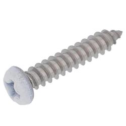 ステンレスタッピング ナベ頭 頭部白塗装3x16 入数100入 69-722