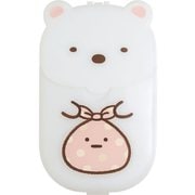 キャラクターグッズ FE37105 すみっコぐらし 紙せっけん 40枚入 しろくま (シャボンの香り)