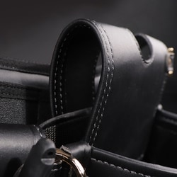 ヨドバシ.com - フジ矢 AB-32BG [腰袋薄型2段（黒金）LIGHT PU LEATHER