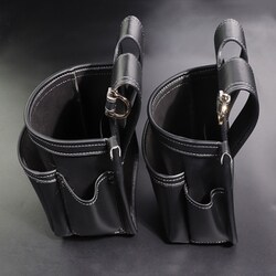 ヨドバシ.com - フジ矢 AB-32BG [腰袋薄型2段（黒金）LIGHT PU LEATHER