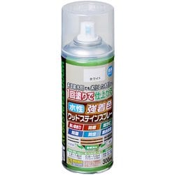 水性強着色ウッドステインスプレー 300mL ホワイト