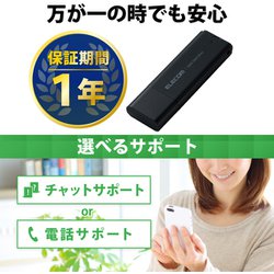 ELECOM 1TB 外付けSSD ESD-EMC1000GWH 外付けポータブルSSD | エレコムダイレクトショップ本店はPC周辺