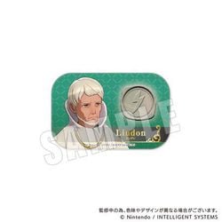 ファイアーエムブレム エンゲージ スクエアカンバッジ 34. リンデン [キャラクターグッズ]