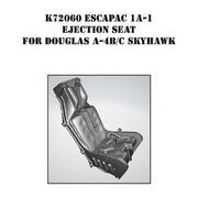 K72060 1/72 ESCAPAC 1A-1 射出座席 （A-4B/C用） [プラモデル用パーツ]