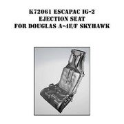 K72061 1/72 ESCAPAC IG-2 射出座席 （A-4E/F用） [プラモデル用パーツ]