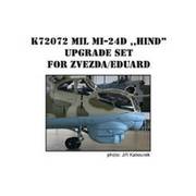 K72072 1/72 Mi-24D ハインド アップグレードセット （ズべズダ用） [プラモデル用パーツ]