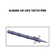 K48008 1/48 AN-APX TACTS ポッド 1個入 [プラモデル用パーツ]