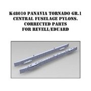 K48010 1/48 トーネード GR.1 胴体下パイロン 2個入 （レベル用） [プラモデル用パーツ]