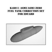 K48011 1/48 A6M2/A6M3 零戦 修整増槽 （エデュアルド用） [プラモデル用パーツ]