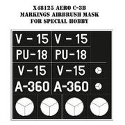 X48125 1/48 アエロ C-3Bマーキング塗装マスクシール （スペシャルホビー用） [プラモデル用品]