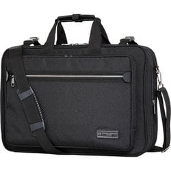 ビジネスバッグ ビジネスオーバーナイト 45cm/2ルーム 26L（拡張時31L） B4ファイル対応 15.6インチPC対応 自立式 ブラック HK-4990
