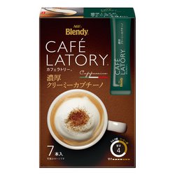 「ブレンディ（R）カフェラトリー（R）」 スティック 濃厚 クリーミーカプチーノ 7本 [インスタントコーヒー]