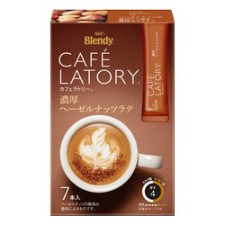 ヨドバシ.com - ブレンディ Blendy 「ブレンディ（R）カフェラトリー（R）」 スティック 濃厚 ヘーゼルナッツラテ 7本  [インスタントコーヒー] 通販【全品無料配達】