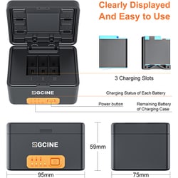 ヨドバシ.com - ゼットジーシネ ZGCINE GoPro用 バッテリー3個 ヨドバシ.com - ゼットジーシネ ZGCINE GoPro用 バッテリー3個