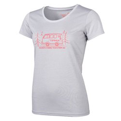 LOGNA W 2.0 1207927 5404 PEARL GREY Lサイズ [アウトドア カットソー レディース]