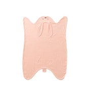 A80808-32-52 [どうぶつブランケットマット うさぎピーチピンク]