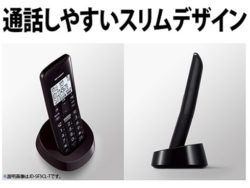 ヨドバシ.com - シャープ SHARP デジタルコードレス電話機 子機1台 ホワイト JD-SF3CL-W 通販【全品無料配達】