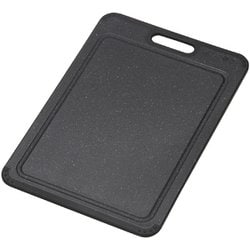 まな板 抗菌 食洗機対応 ラバー付 ブラックストーン ワイド LL 奥行26×幅38×厚さ0.8cm