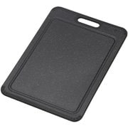 まな板 抗菌 食洗機対応 ラバー付 ブラックストーン ワイド LL 奥行26×幅38×厚さ0.8cm