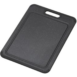 まな板 抗菌 食洗機対応 ラバー付 ブラックストーン ワイド L 奥行24×幅34×厚さ0.8cm
