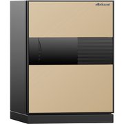 耐火金庫 プレミアム金庫 NEXT PLUS(ネクストプラス)シリーズ 90分耐火 タッチパネル+指紋認証タイプ 64.0L/140kg ベージュ×ベージュ DPS7000BB
