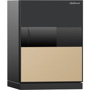 耐火金庫 プレミアム金庫 NEXT PLUS(ネクストプラス)シリーズ 90分耐火 タッチパネル+指紋認証タイプ 64.0L/140kg グレイ×ベージュ DPS7000GB