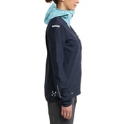 リム ハイブリッド ソフトシェル ジャケット L.I.M Hybrid Softshell Jacket Women 605377 4RJ Tarn Blue/Frost Blue XSサイズ [ソフトシェルジャケット レディース]