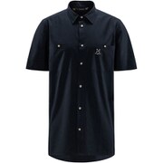 キュリアス ヘンプ SS シャツ Curious Hemp SS Shirt Men 606213 3N5 Tarn Blue Lサイズ [アウトドア シャツ メンズ]