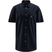 キュリアス ヘンプ SS シャツ Curious Hemp SS Shirt Men 606213 3N5 Tarn Blue Sサイズ [アウトドア シャツ メンズ]