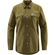 キュリアス ヘンプ シャツ Curious Hemp Shirt Women 606216 4VY Olive Green Sサイズ [アウトドア シャツ レディース]