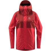 コープ プルーフ ジャケット Koyal Proof Jacket Women 606494 5M9 Poppy red/Corrosion Sサイズ [防水ジャケット レディース]