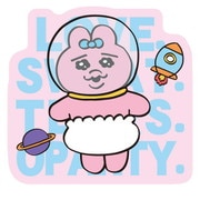 おぱんちゅうさぎ ダイカットステッカーミニ （9） [キャラクターグッズ]