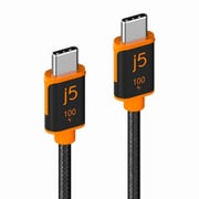 USBケーブル USB-C to C 充電/通信ケーブル PD 100W対応 3m ブラック JUCX25L30