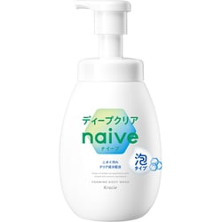 ナイーブ 泡で出てくるボディソープ ディープクリア ポンプ [ボディーソープ]
