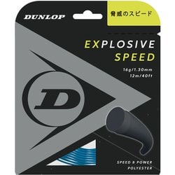 エクスプロッシブ スピード EXPLOSIVE SPEED DST11021 ブルー 1.30mm [硬式テニス ストリング]
