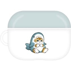 mofusand Airpods Pro（Pro 2/第1世代）用 ソフトケース サメにゃん MOFU-01A