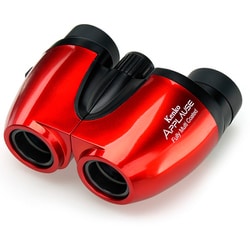 5倍双眼鏡 20mm 162g ポロプリズム式 フルマルチコート レッド APPLAUSE-M（アプローズM） 5×20 RD