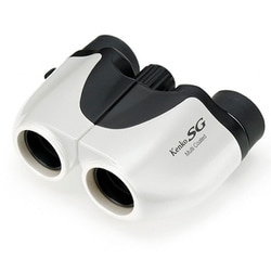 双眼鏡 8倍 20mm 149g ポロプリズム式 マルチコート ホワイト SG-M Compact 8×20 WH