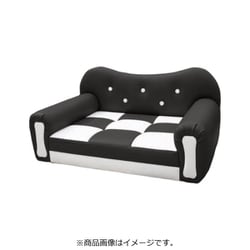 ペットソファ キャンティミニ ブラック×ホワイト