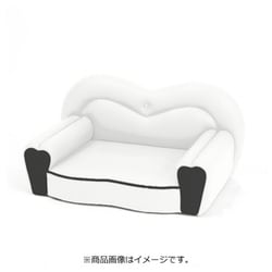 ペットソファ ココロ ホワイト×ブラック