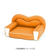 ペットソファ ココロ オレンジ×ホワイト