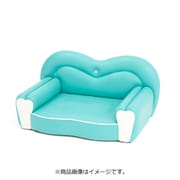 ペットソファ ココロ エメラルドグリーン×ホワイト