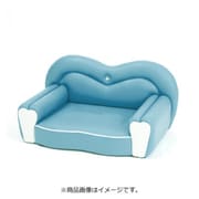 ペットソファ ココロ ブルー×ホワイト