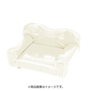 ペットソファ ティアラ アイボリー×ホワイト
