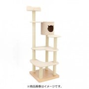 キャットタワー ACEコフレ 麻縄ポール ベージュ