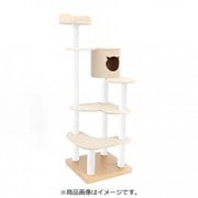 キャットタワー ACEコフレ ビニロンポール ベージュ